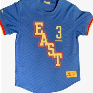 Allen Iverson All Star V Neck Mesh Jersey M M&N